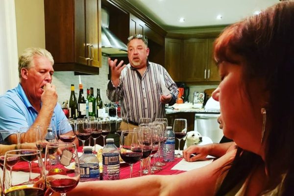 Wine tasting